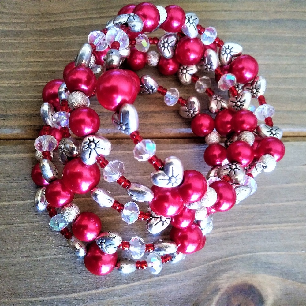 3 for $49 NEW Valentines Day Wrap Bracelet - Picture 3 of 6